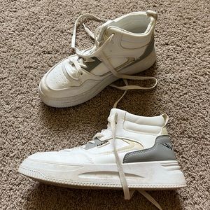 High top sneakers